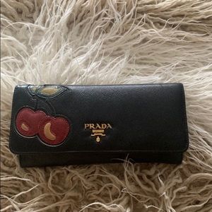 PRADA Cherry Wallet (Traded, thank you ✨)
